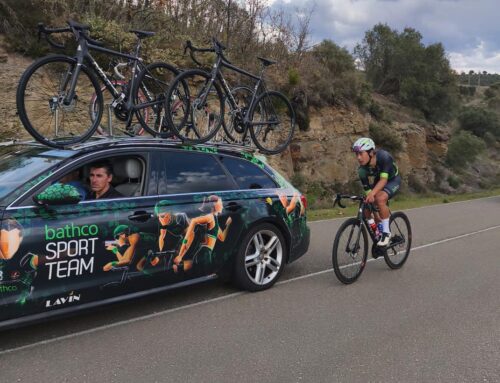 El Bathco Cycling Team compite con protagonismo en Torre del Bierzo