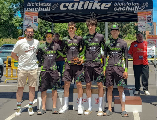 El Bathco Cycling Team vuelve a subir al podio por equipos en Asturias